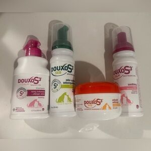 NEW DUOXO S3 set shampoo mousse pads for dogs & cats. $98 value!!